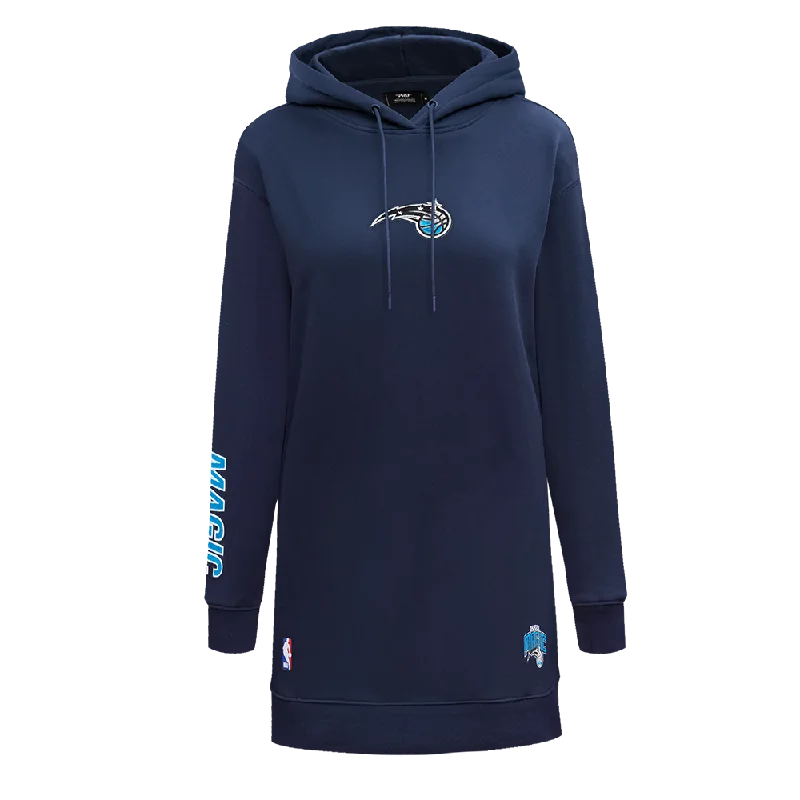 NBA ORLANDO MAGIC CLASSIC WOMEN'S HOODIE DRESS (MIDNIGHT NAVY)