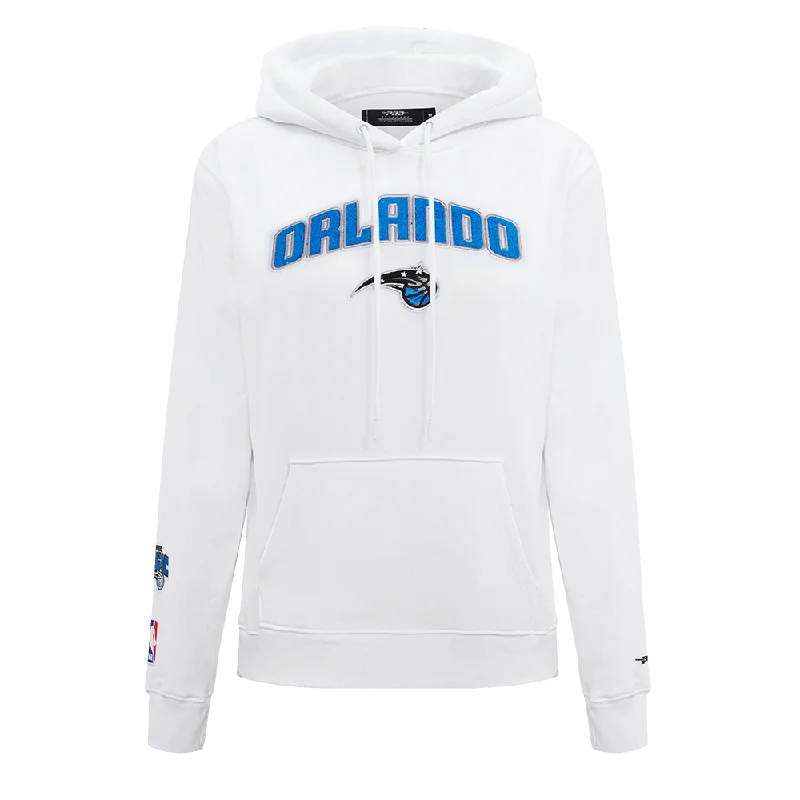 NBA ORLANDO MAGIC CLASSIC WOMEN'S PO HOODIE (WHITE)