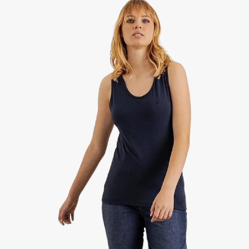 Polo Womens Blair Short Sleeve Vest Navy