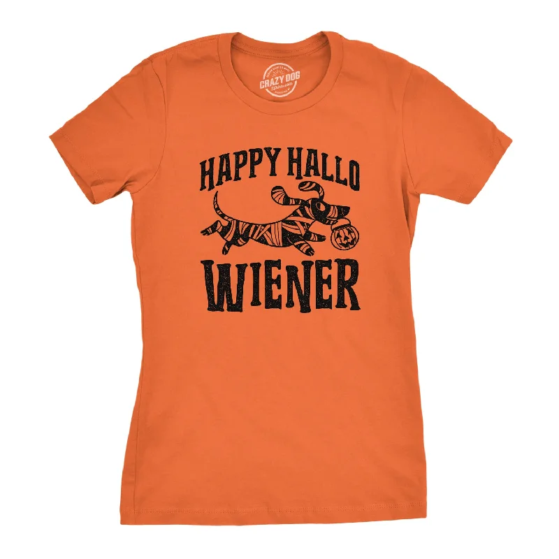 Happy Hallo Wiener Women's T Shirt