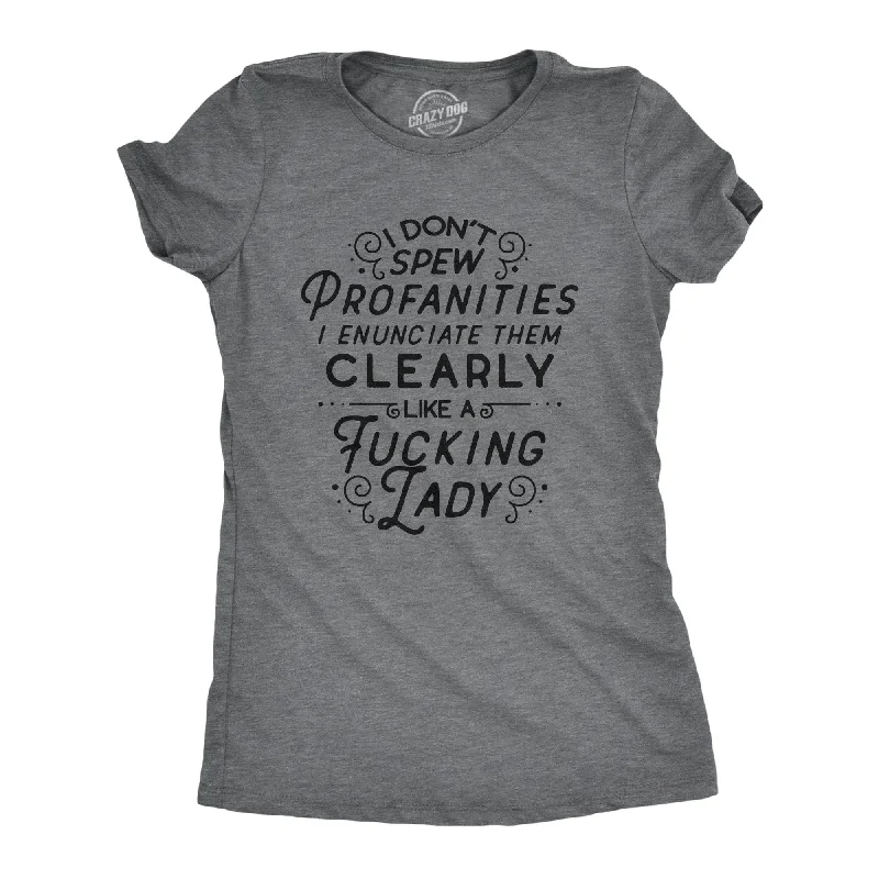 Like A Fucking Lady Women's T Shirt