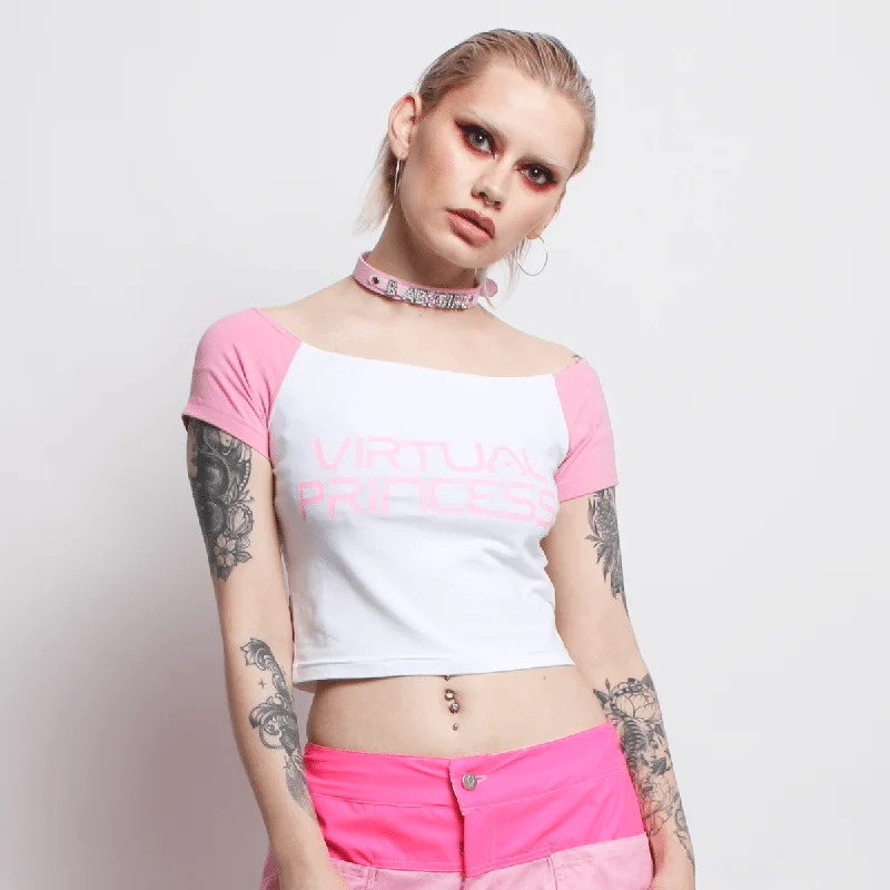 VIRTUAL PRINCESS ELLE CROP TOP