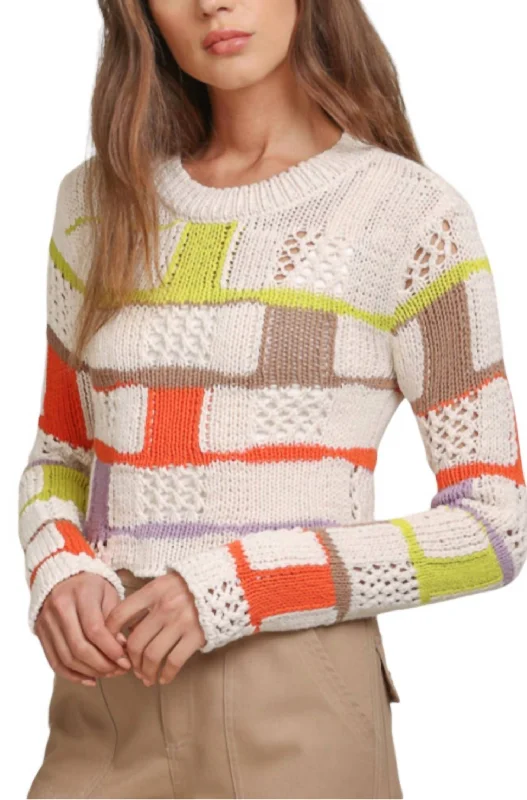 Adored Sweater In Multi