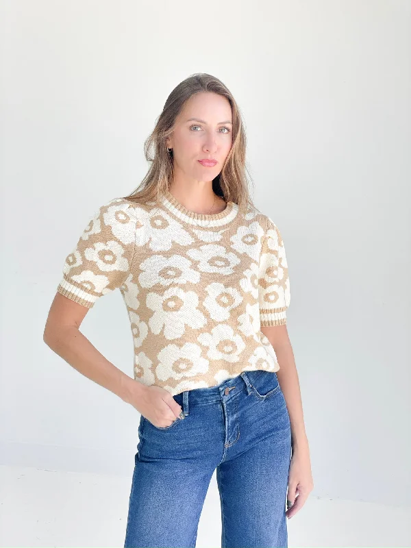 Groove To Your Move Sweater - Taupe