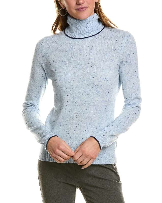 InCashmere Turtleneck Cashmere Sweater