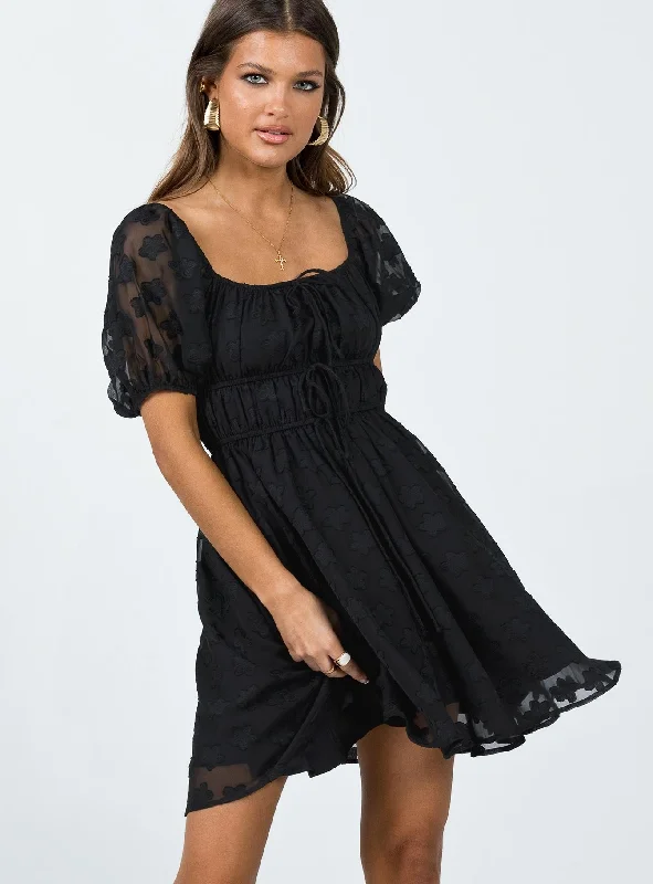 Kenny Mini Dress Black