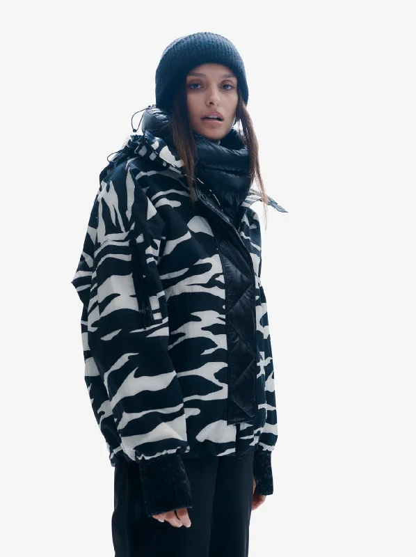 W Sloane Insulated Jacket - Zebra