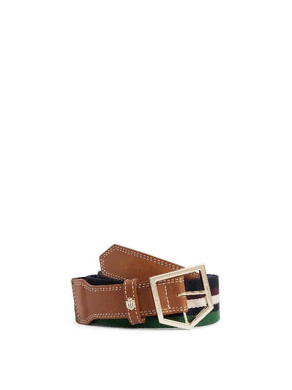 Boston Belt - Tan Leather