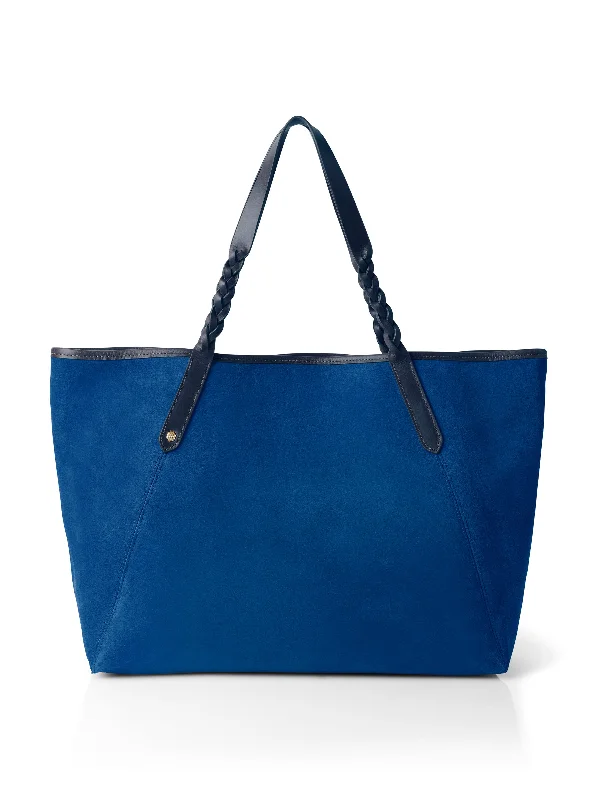 Burford Tote - Porto Blue & Navy