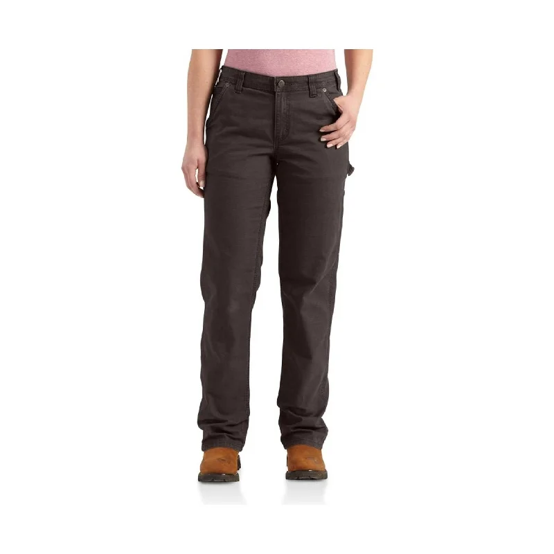 Carhartt Women's Original Fit Crawford Pant - Dark Brown - ONLINE STORE CREDIT/EXCHANGE ONLY