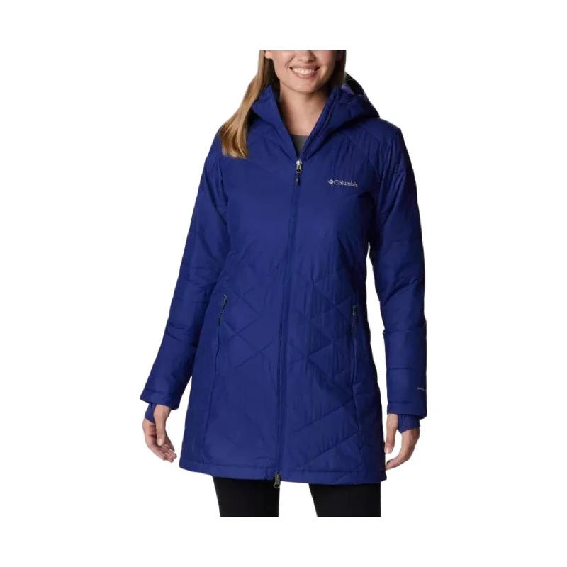 Columbia Women's Heavenly Long Hooded Jacket - Dark Sapphire