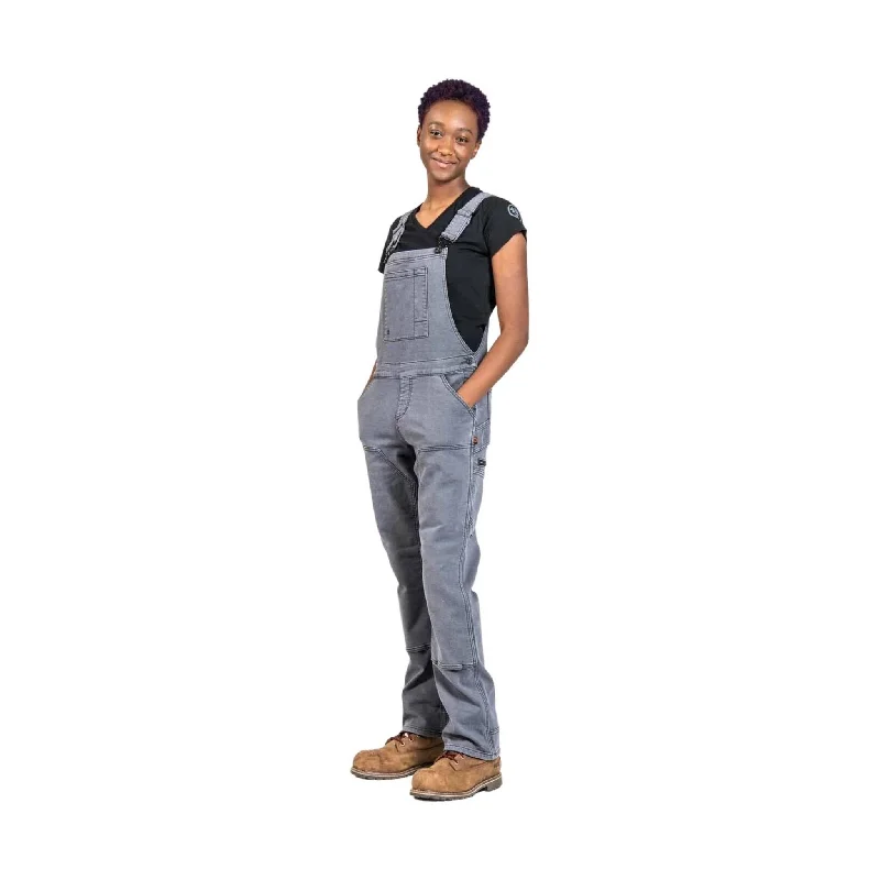 Dovetail Women's Freshly Thermal Overalls - Grey - ONLINE STORE CREDIT/EXCHANGE ONLY