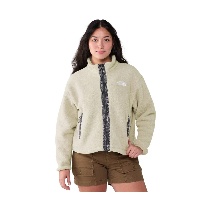 The North Face Women's Fleeski Full Zip Jacket - Clay Grey