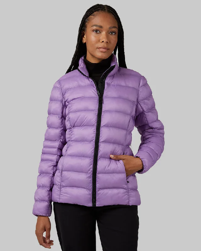 WOMEN'S LIGHTWEIGHT POLY-FILL PACKABLE JACKET