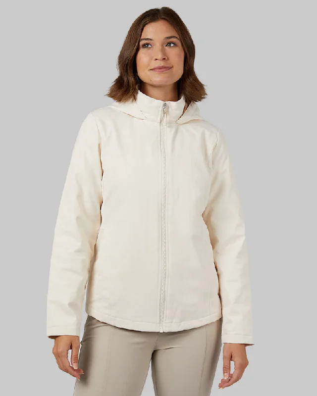 WOMEN'S SOFT TECH DOWN HOODED JACKET